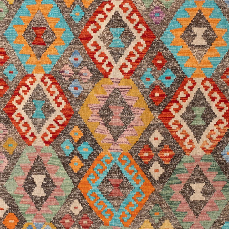 Kelim Carpet - Splash - 314 x 201 cm - flerfärgad