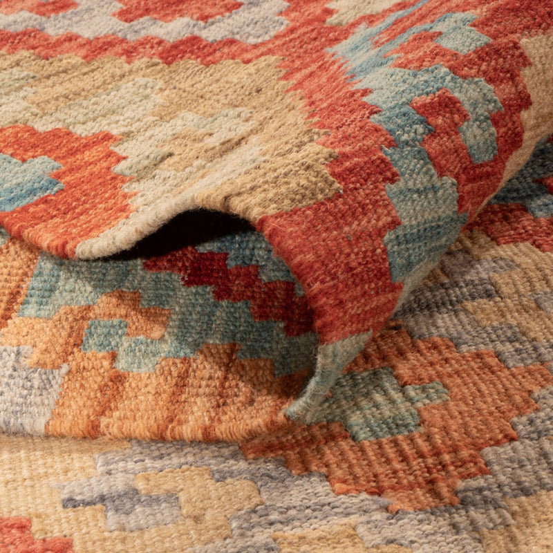 Kelim Carpet - Splash - 292 x 201 cm - flerfärgad