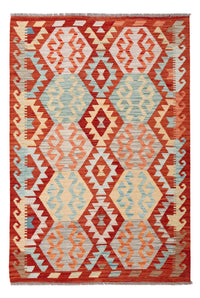Kelim Carpet - Splash - 179 x 118 cm - flerfärgad