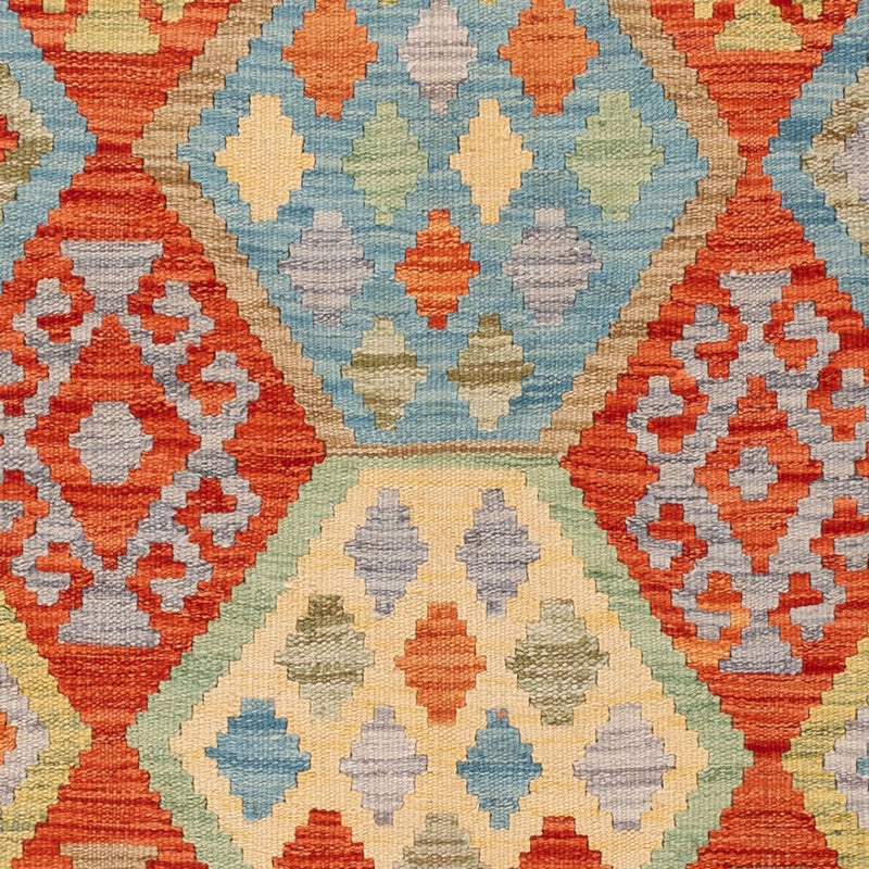 Kelim Carpet - Splash - 186 x 122 cm - flerfärgad