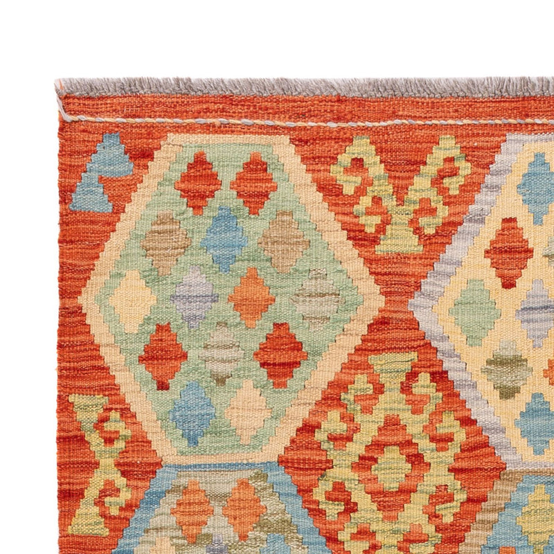 Kelim Carpet - Splash - 186 x 122 cm - flerfärgad