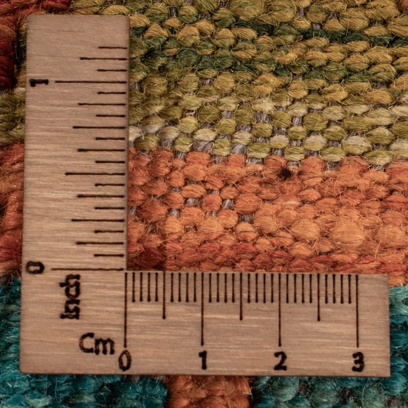 Kelim Carpet - Splash - 307 x 205 cm - flerfärgad