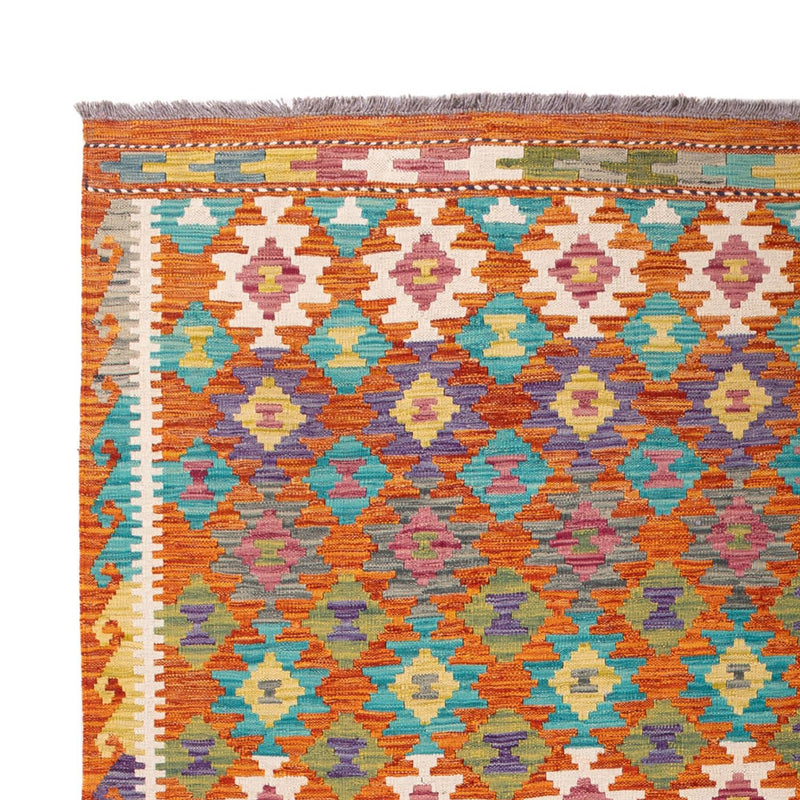 Kelim Carpet - Splash - 292 x 213 cm - flerfärgad