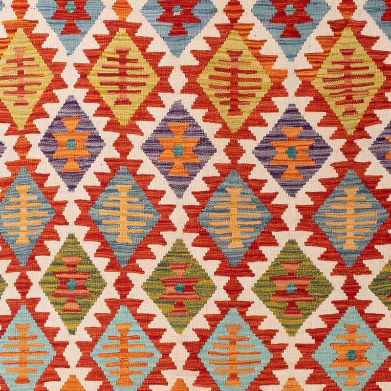 Kelim Carpet - Splash - 307 x 200 cm - flerfärgad