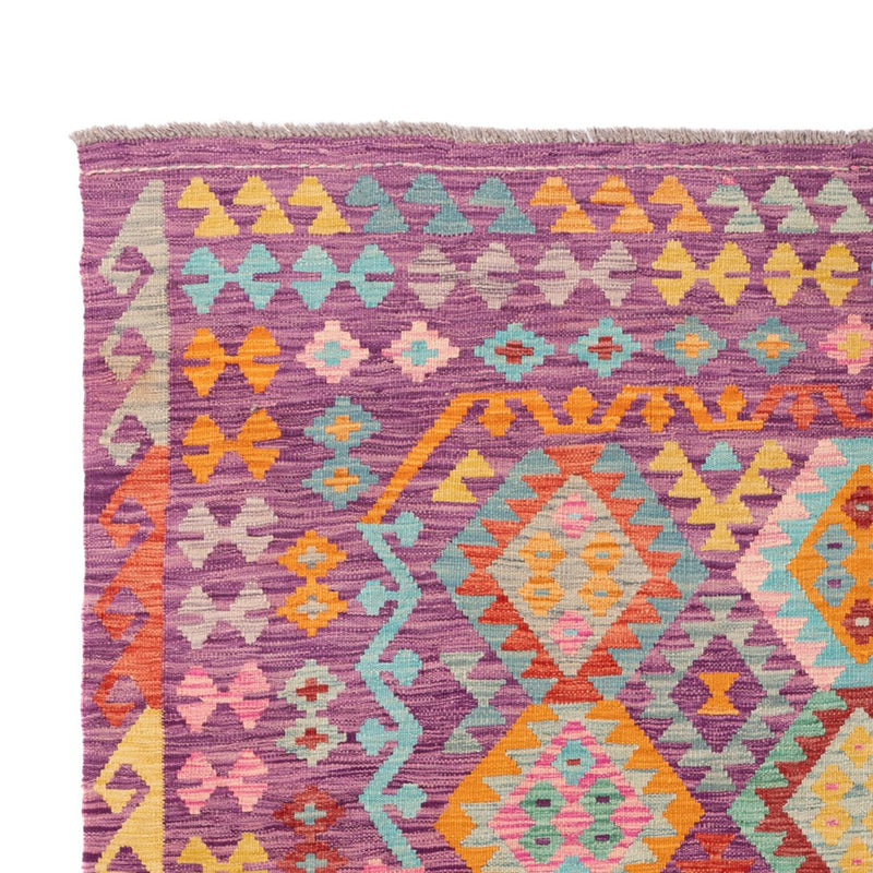 Kelim Carpet - Splash - 301 x 200 cm - flerfärgad