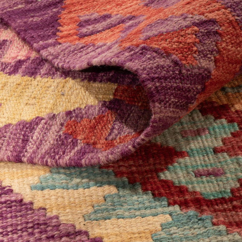 Kelim Carpet - Splash - 301 x 200 cm - flerfärgad