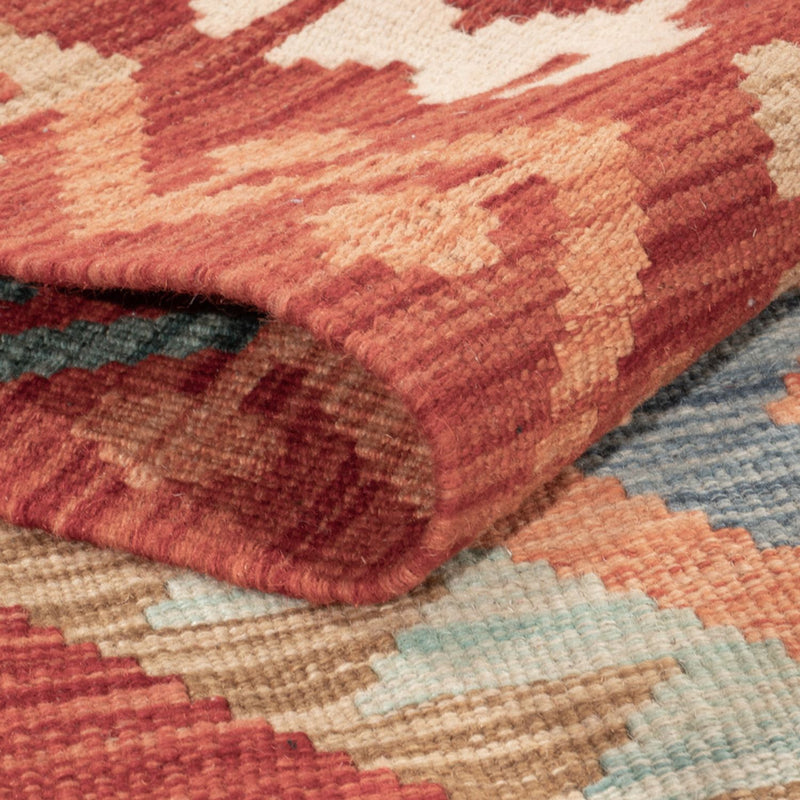 Kelim Carpet - Splash - 186 x 120 cm - flerfärgad