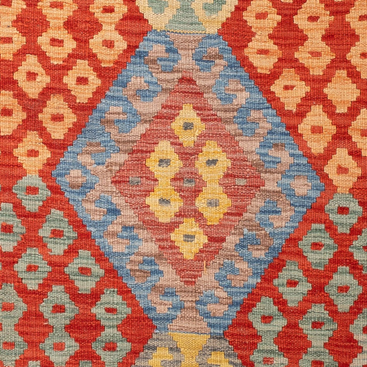 Kelim Carpet - Splash - 187 x 113 cm - flerfärgad