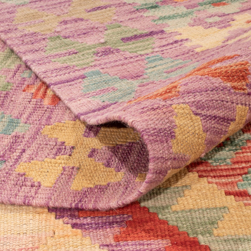 Kelim Carpet - Splash - 300 x 203 cm - flerfärgad