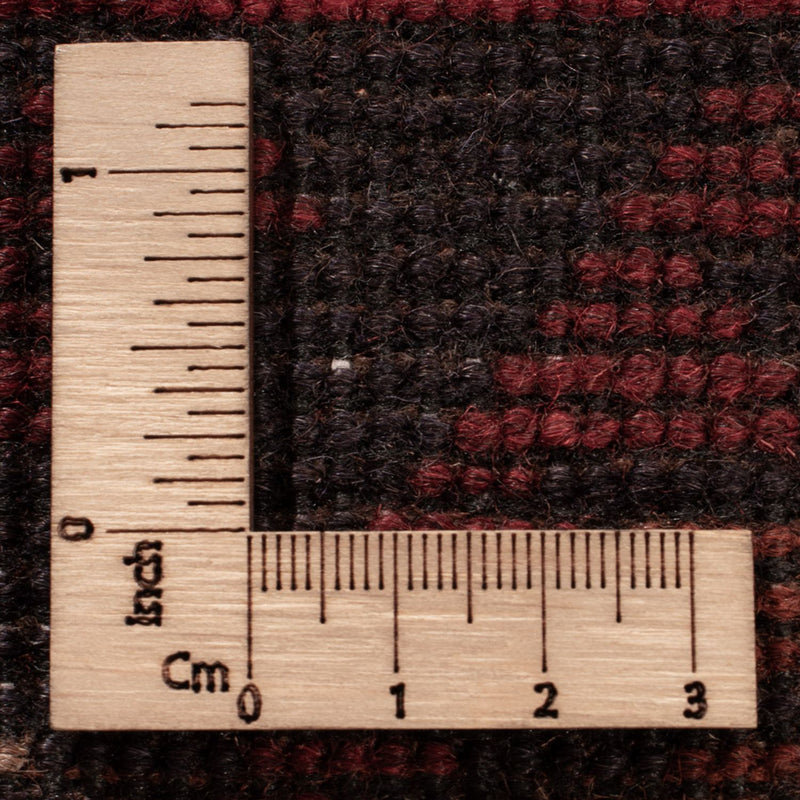 Afghansk matta - Kunduz - 201 x 126 cm - röd