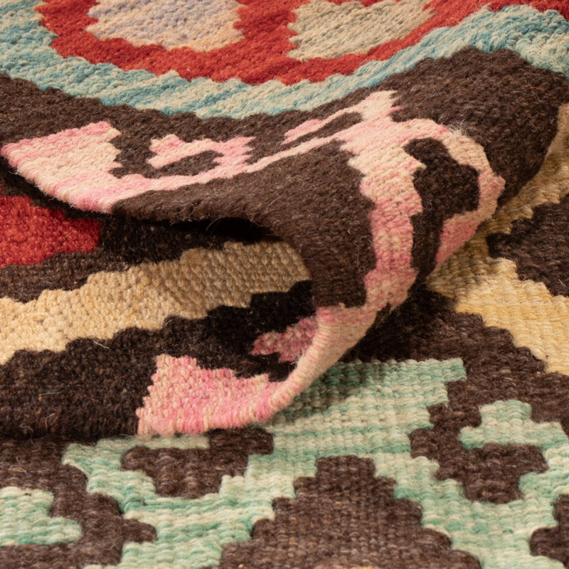 Kelim Carpet - Splash - 294 x 201 cm - flerfärgad