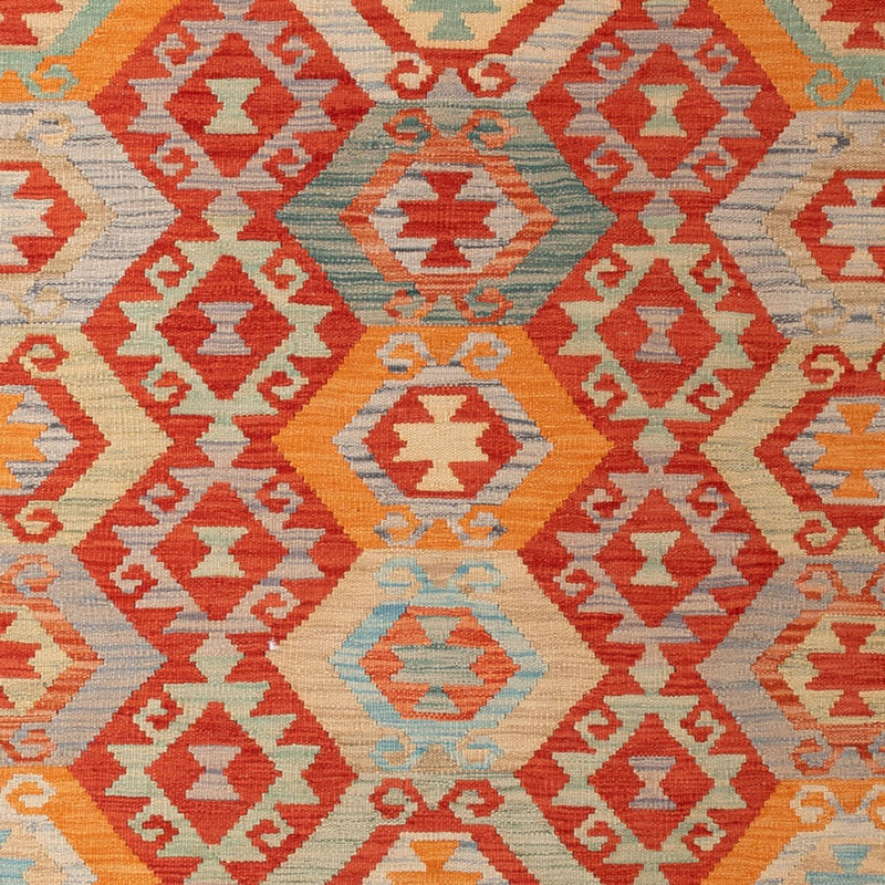 Kelim Carpet - Splash - 303 x 206 cm - flerfärgad