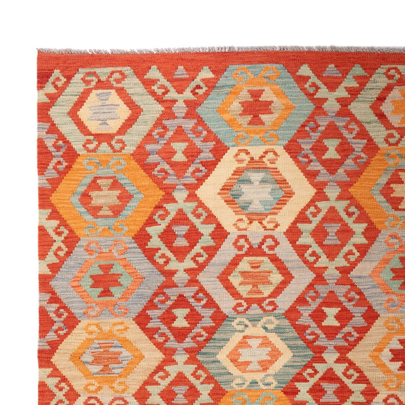 Kelim Carpet - Splash - 303 x 206 cm - flerfärgad