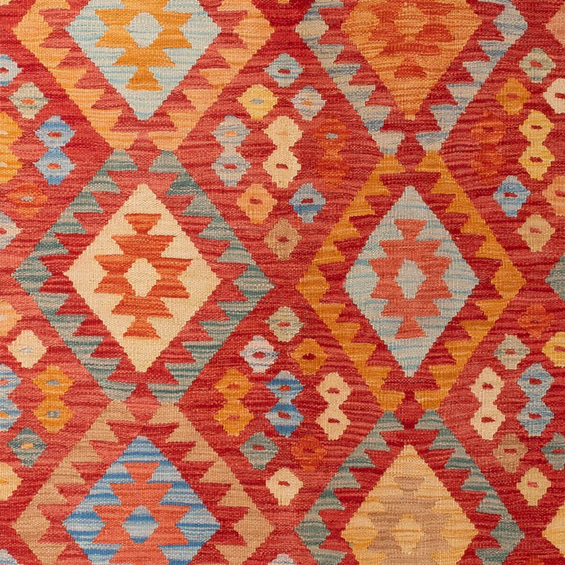 Kelim Carpet - Splash - 301 x 193 cm - flerfärgad