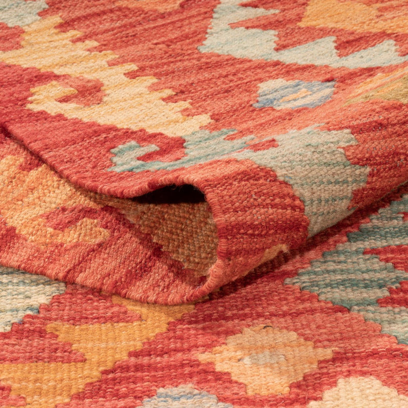 Kelim Carpet - Splash - 301 x 193 cm - flerfärgad