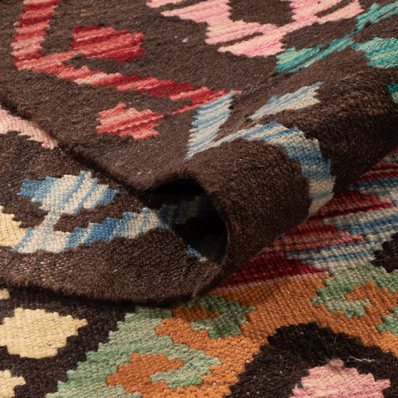 Kelim Carpet - Splash - 293 x 206 cm - flerfärgad