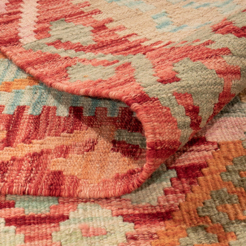 Kelim Carpet - Splash - 308 x 206 cm - flerfärgad