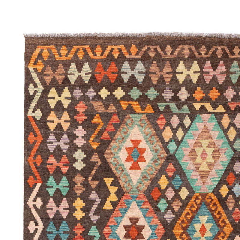 Kelim Carpet - Splash - 306 x 201 cm - flerfärgad