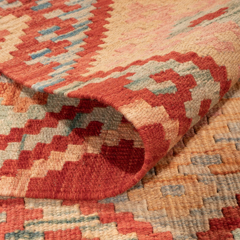 Kelim Carpet - Splash - 305 x 207 cm - flerfärgad