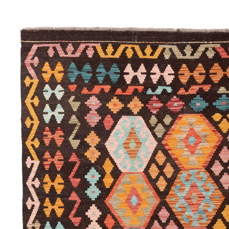 Kelim Carpet - Splash - 306 x 209 cm - flerfärgad