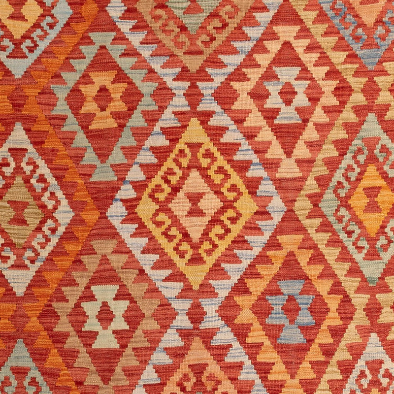 Kelim Carpet - Splash - 306 x 194 cm - flerfärgad