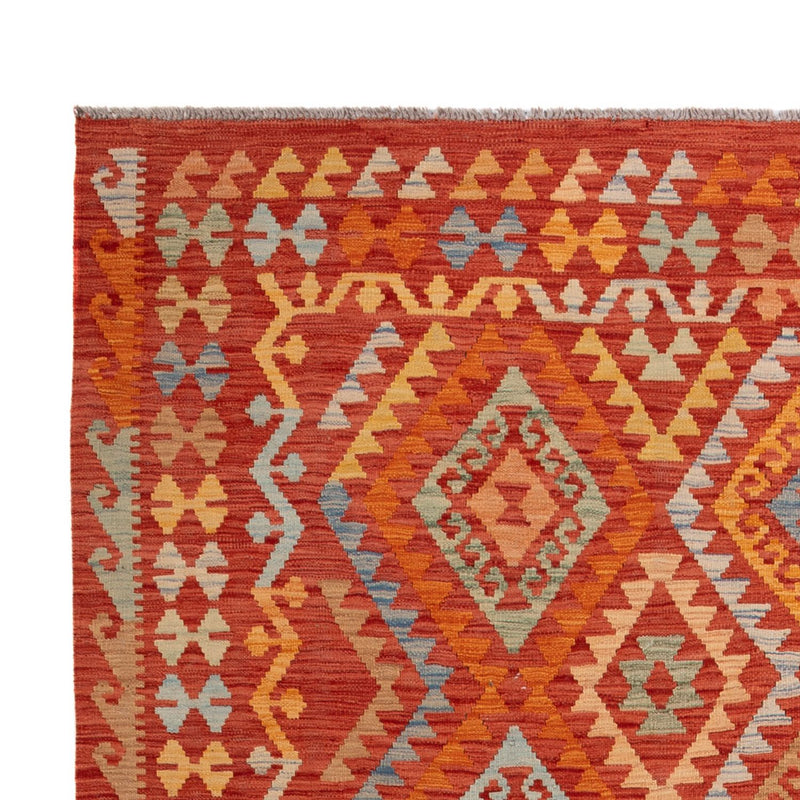 Kelim Carpet - Splash - 306 x 194 cm - flerfärgad