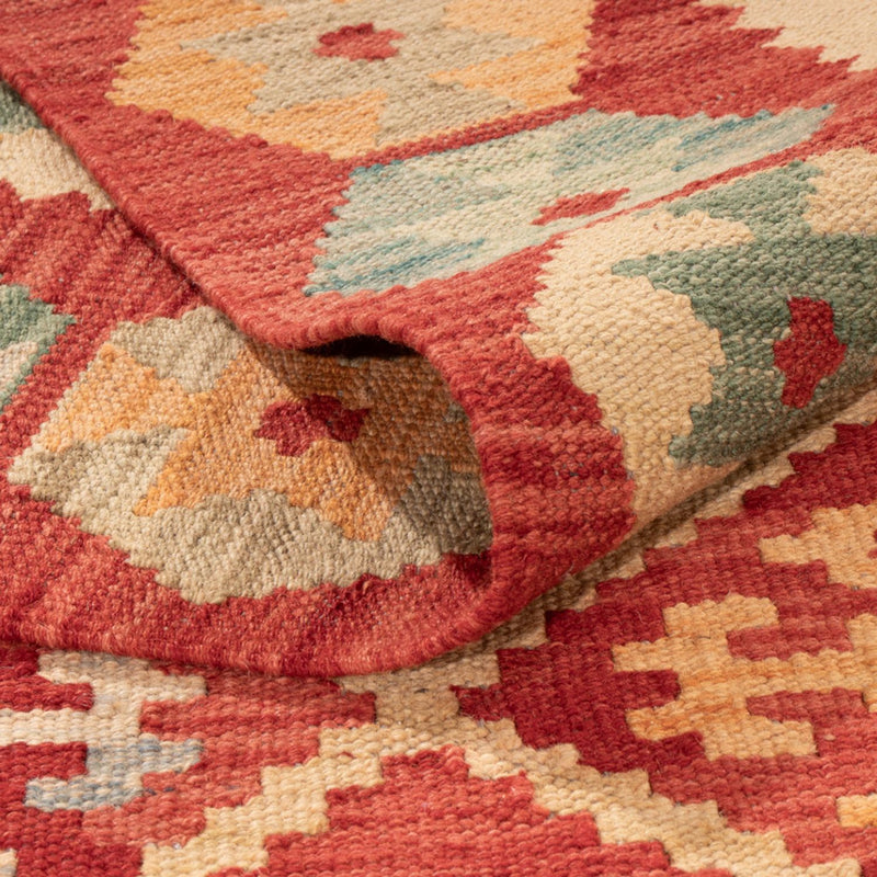 Kelim Carpet - Splash - 292 x 206 cm - flerfärgad