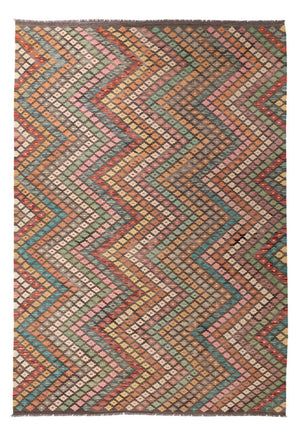 Kelim Carpet - Splash - 296 x 204 cm - flerfärgad