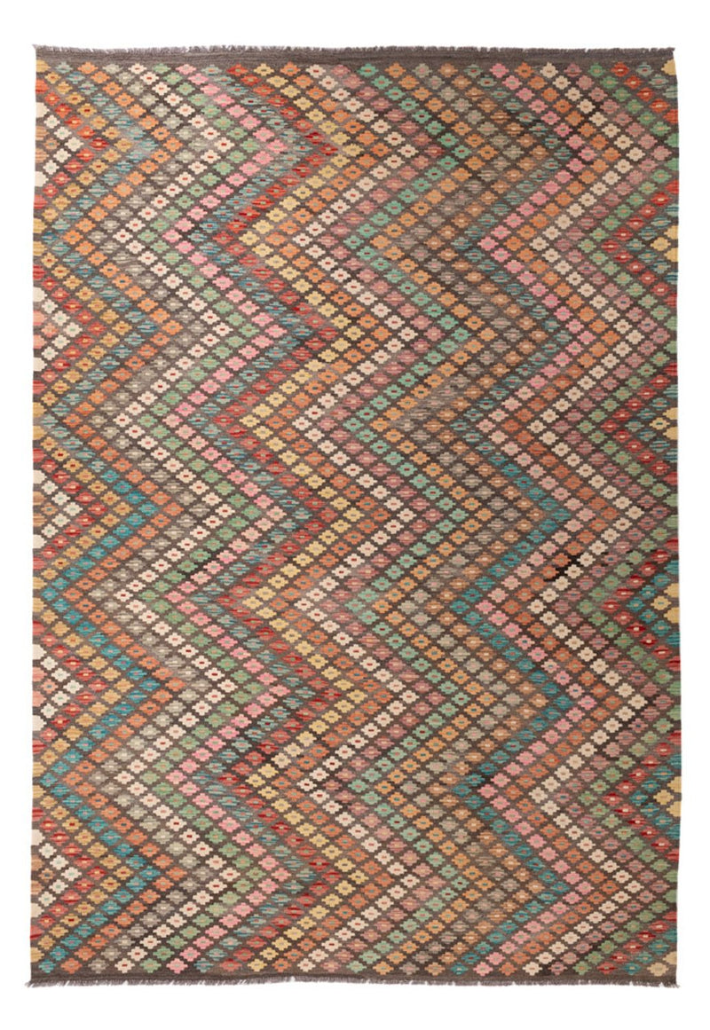 Kelim Carpet - Splash - 296 x 204 cm - flerfärgad