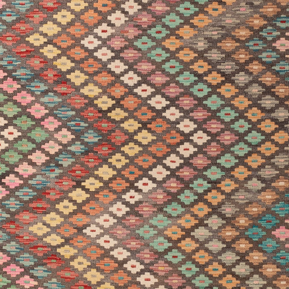 Kelim Carpet - Splash - 296 x 204 cm - flerfärgad