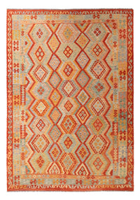 Kelim Carpet - Splash - 299 x 206 cm - flerfärgad