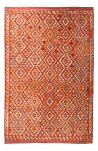 Kelim Carpet - Splash - 303 x 199 cm - flerfärgad