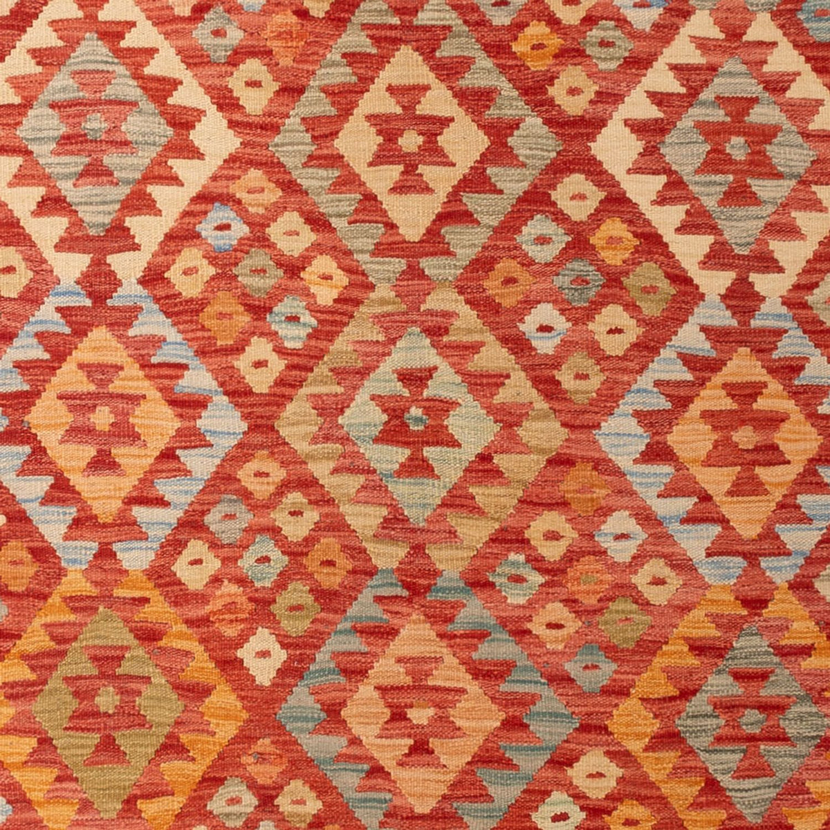 Kelim Carpet - Splash - 303 x 199 cm - flerfärgad