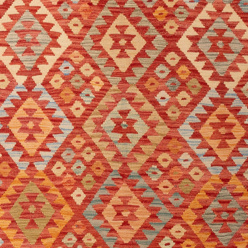 Kelim Carpet - Splash - 303 x 199 cm - flerfärgad