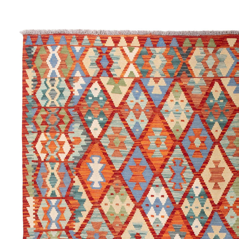 Kelim Carpet - Splash - 294 x 213 cm - flerfärgad