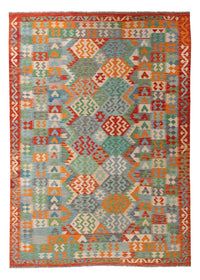 Kelim Carpet - Splash - 287 x 211 cm - flerfärgad