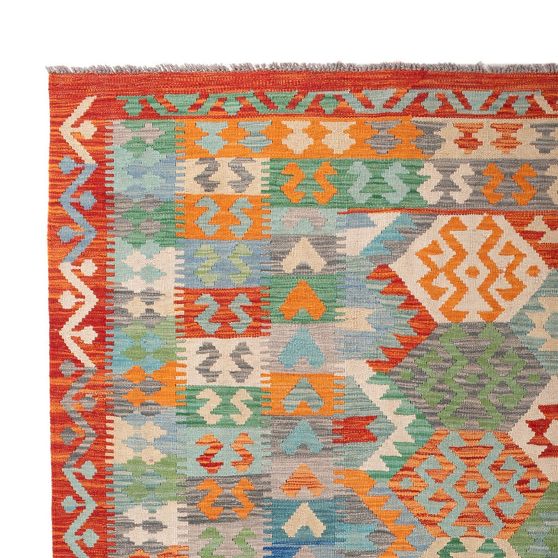 Kelim Carpet - Splash - 287 x 211 cm - flerfärgad