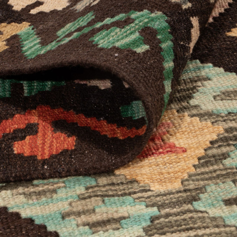 Kelim Carpet - Splash - 290 x 203 cm - flerfärgad