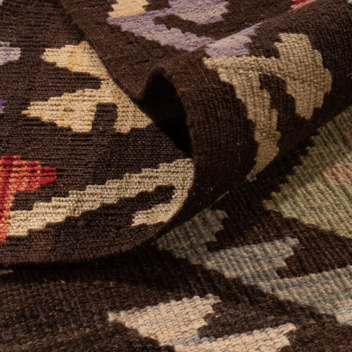 Kelim Carpet - Splash - 304 x 205 cm - flerfärgad