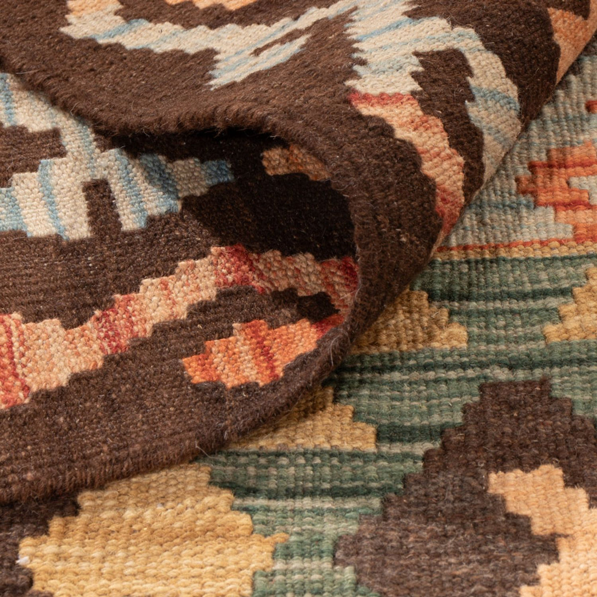 Kelim Carpet - Splash - 303 x 200 cm - flerfärgad