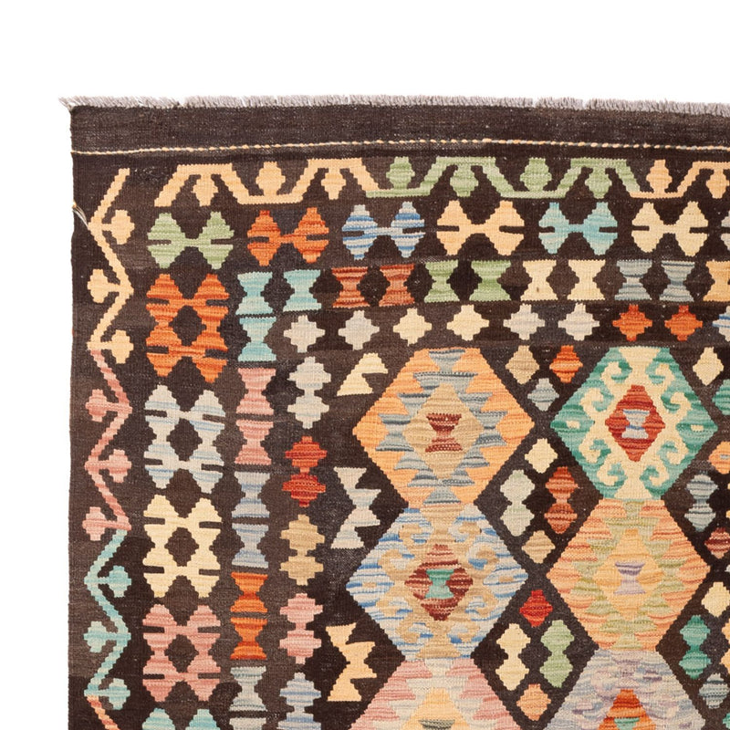 Kelim Carpet - Splash - 299 x 198 cm - flerfärgad