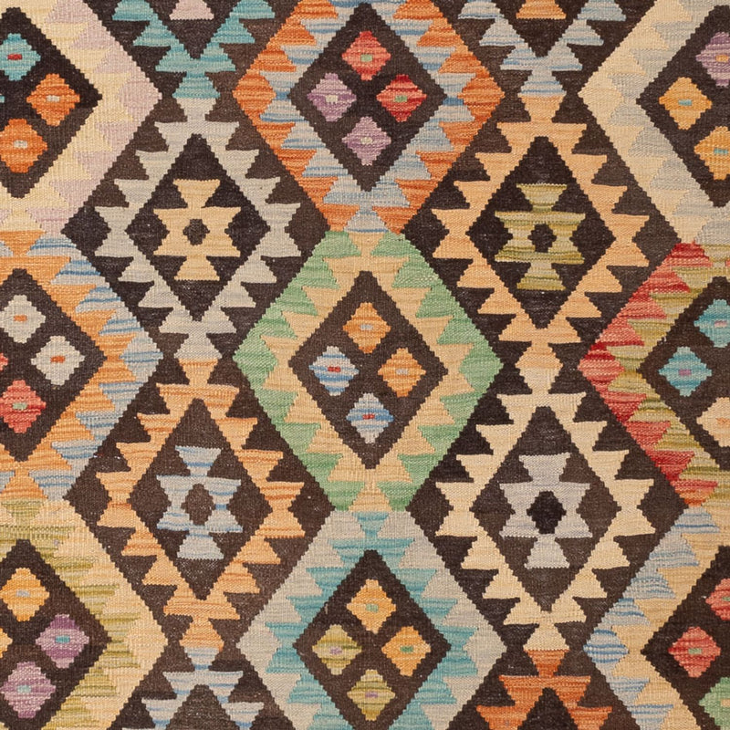 Kelim Carpet - Splash - 289 x 205 cm - flerfärgad