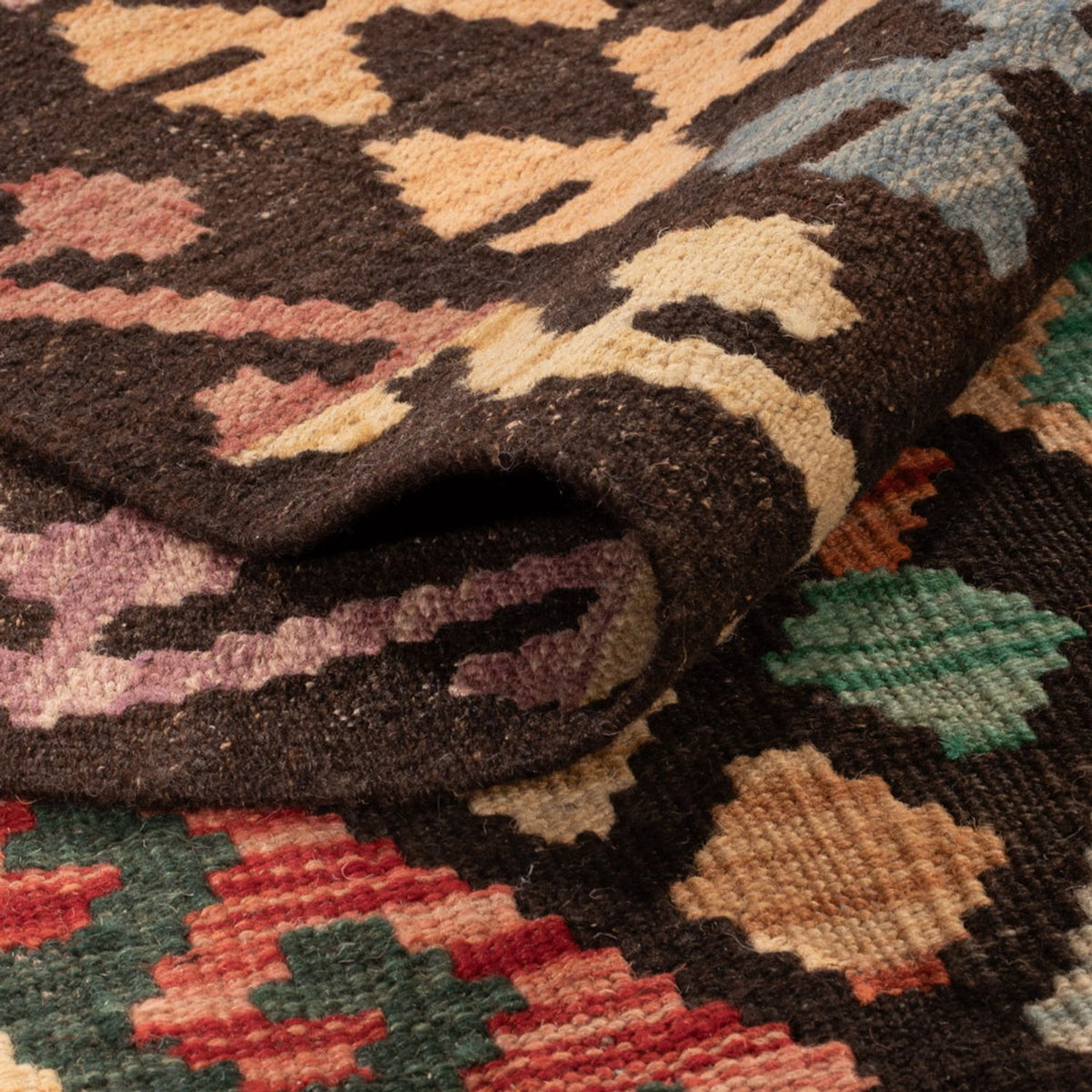 Kelim Carpet - Splash - 298 x 201 cm - flerfärgad