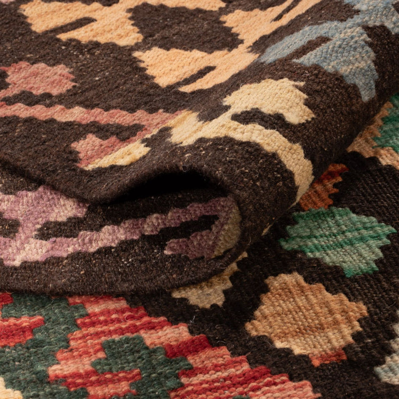 Kelim Carpet - Splash - 298 x 201 cm - flerfärgad