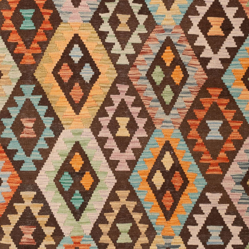 Kelim Carpet - Splash - 299 x 206 cm - flerfärgad