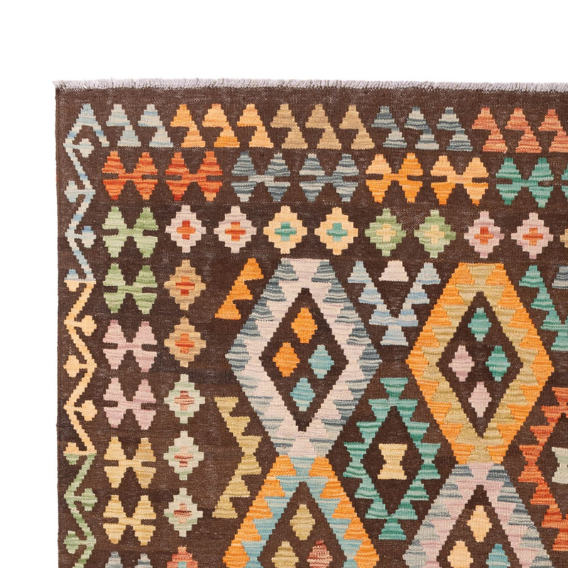 Kelim Carpet - Splash - 299 x 206 cm - flerfärgad