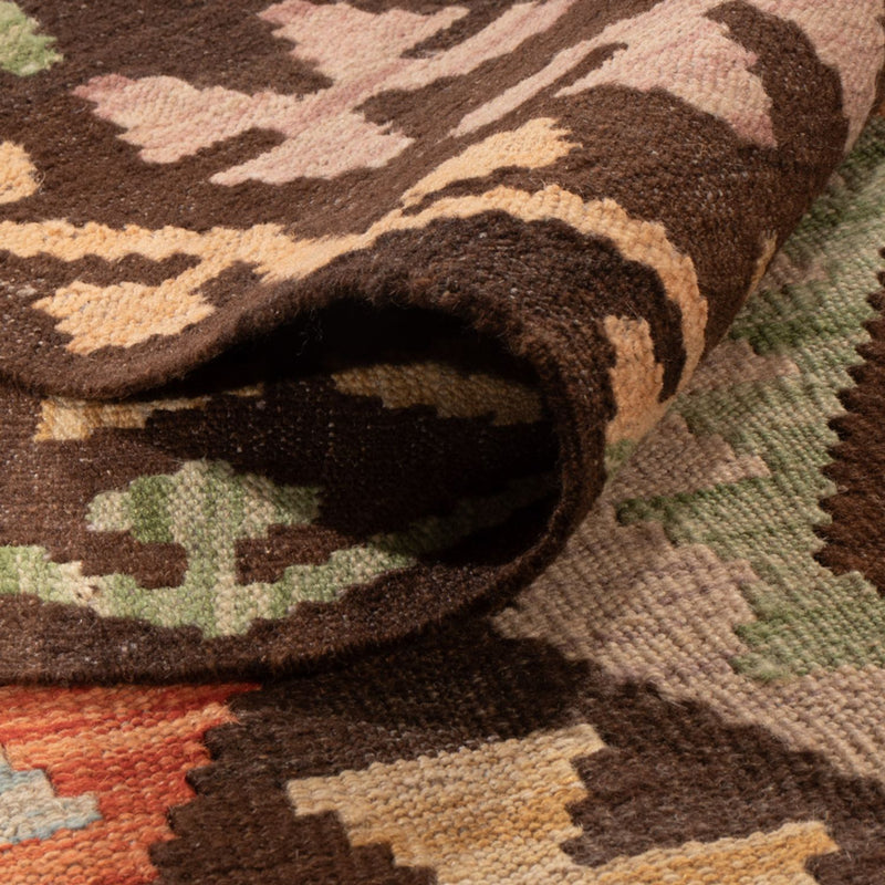 Kelim Carpet - Splash - 299 x 206 cm - flerfärgad