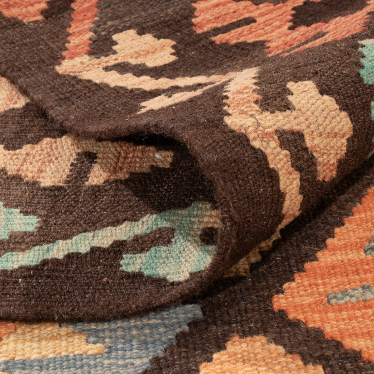 Kelim Carpet - Splash - 307 x 199 cm - flerfärgad