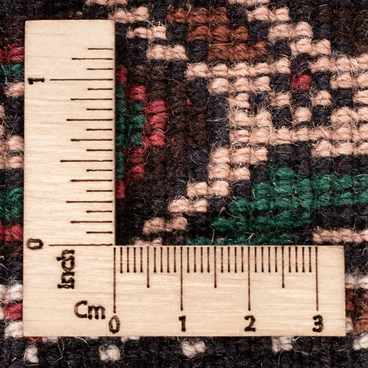 Baluch-matta - 180 x 105 cm - mörkblå