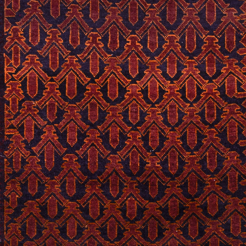 Runner Baluch-matta - 200 x 114 cm - mörkröd